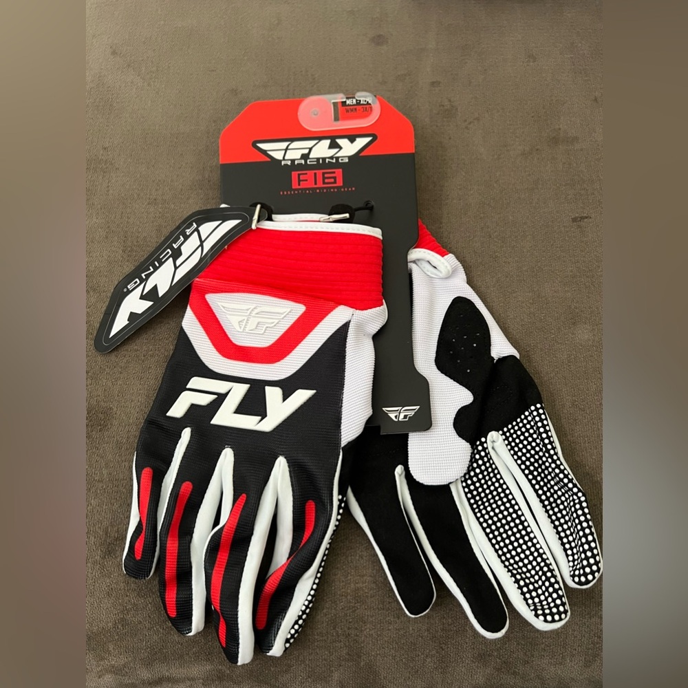 NEW Fly Racing F-16 Gloves size Mens XL/ Womens 3X